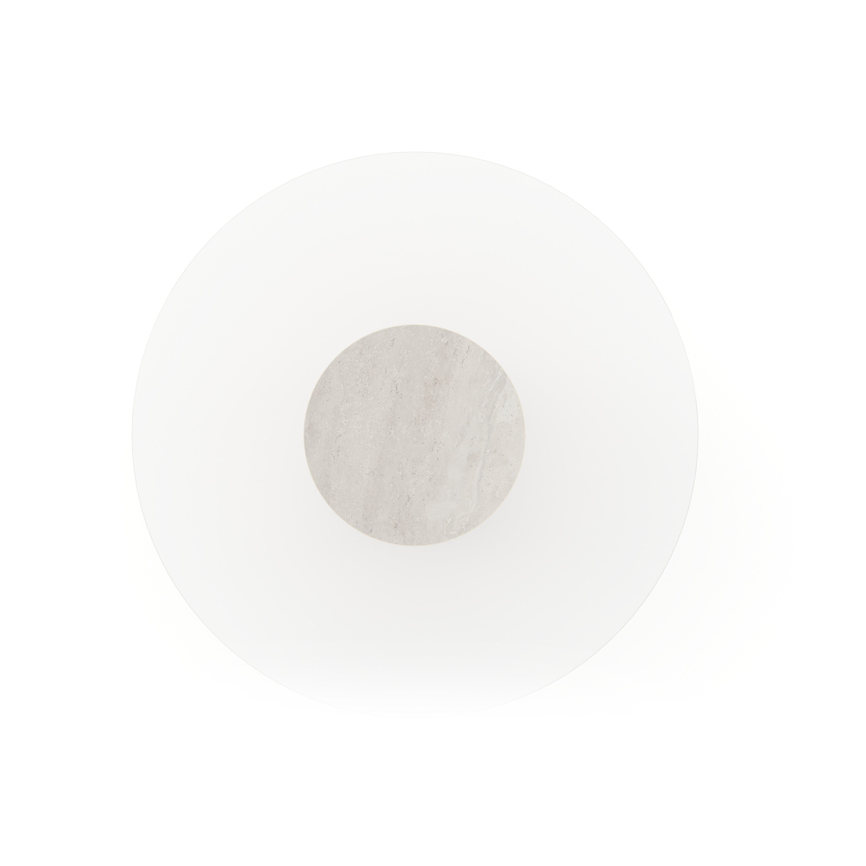 Rhythm Round Glass Top Dining Tbl – Dining Tables by Caracole | Sutter & Vale