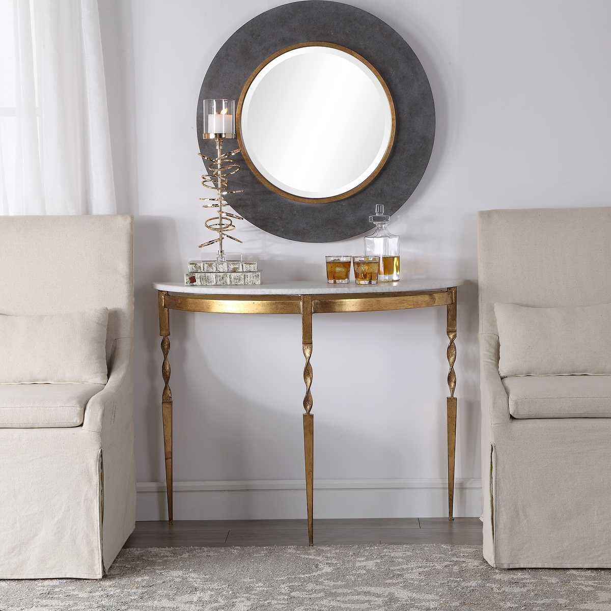 Imelda Console Table – Furniture by Uttermost | Sutter & Vale