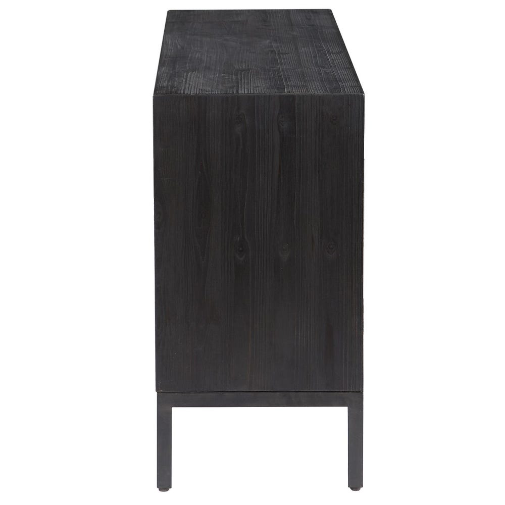 Aiken 2 Door Cabinet, Black
