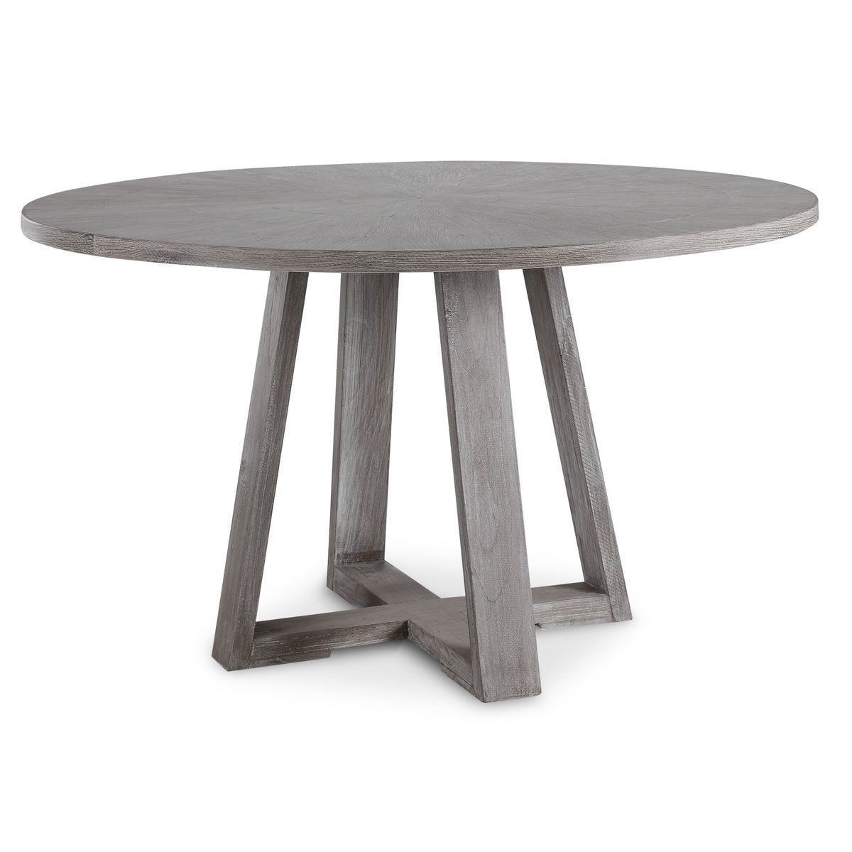 Gidran Dining Table, Gray, 2 Cartons – Furniture by Uttermost | Sutter & Vale