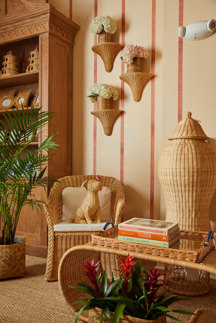 Baytree Wicker Bracket - Natural in Natural / Rattan - Chelsea House