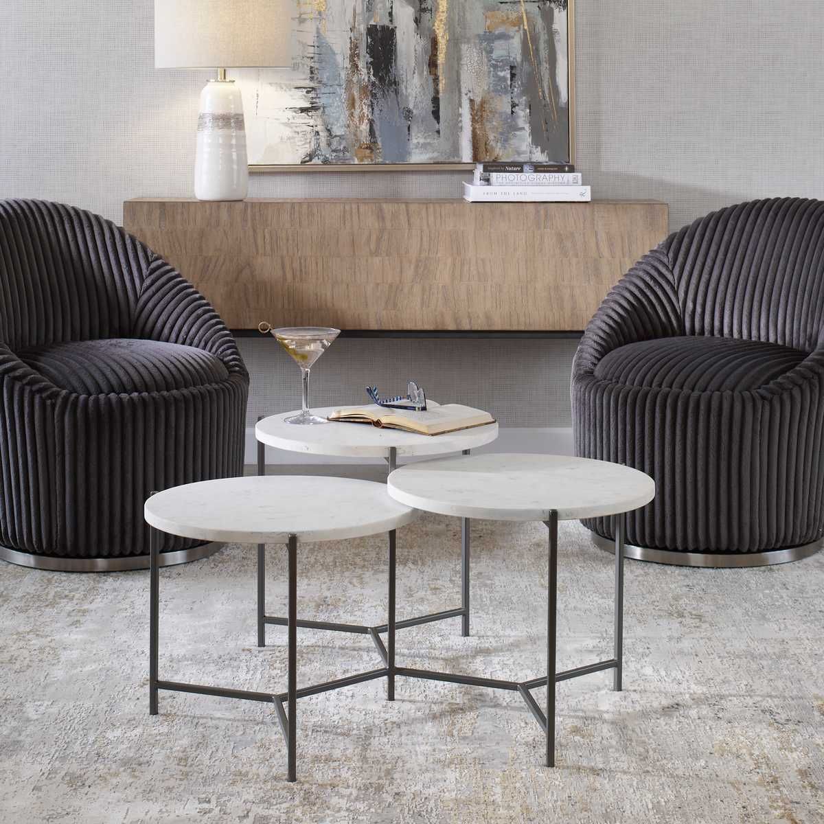 Contarini Coffee Table, 2 Cartons – Furniture by Uttermost | Sutter & Vale