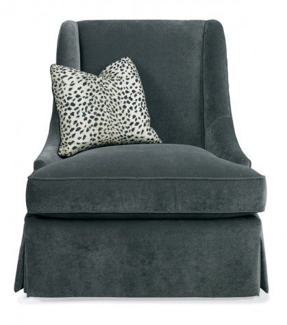 fully upholstered chair
