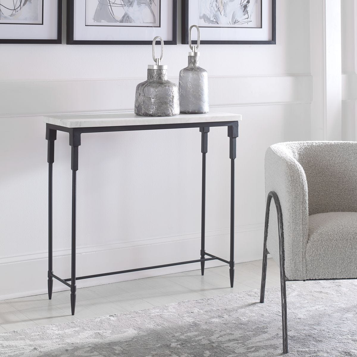Bourges Console Table, 2 Cartons – Furniture by Uttermost | Sutter & Vale