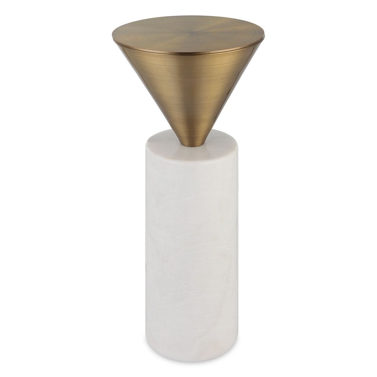 Top Hat Drink Table, Brass – Furniture by Uttermost | Sutter & Vale