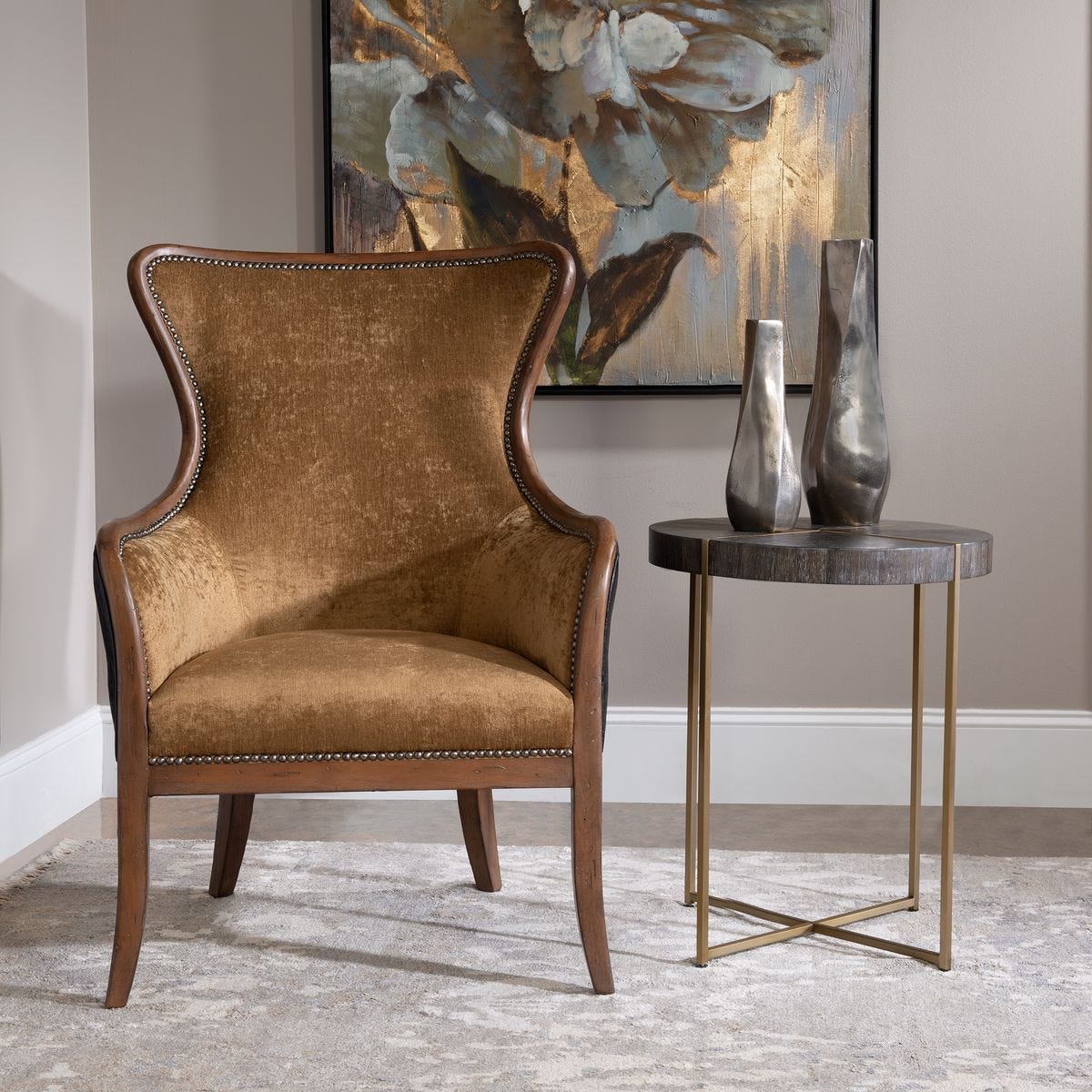 Taja Accent Table – Furniture by Uttermost | Sutter & Vale