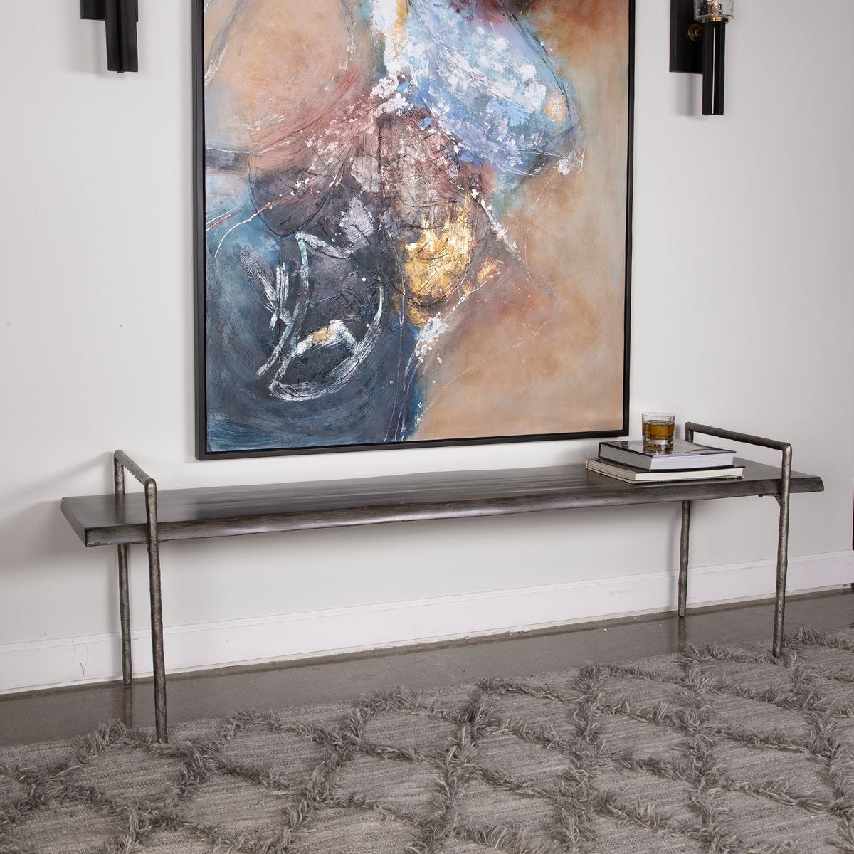 Chandos Bench – Furniture by Uttermost | Sutter & Vale