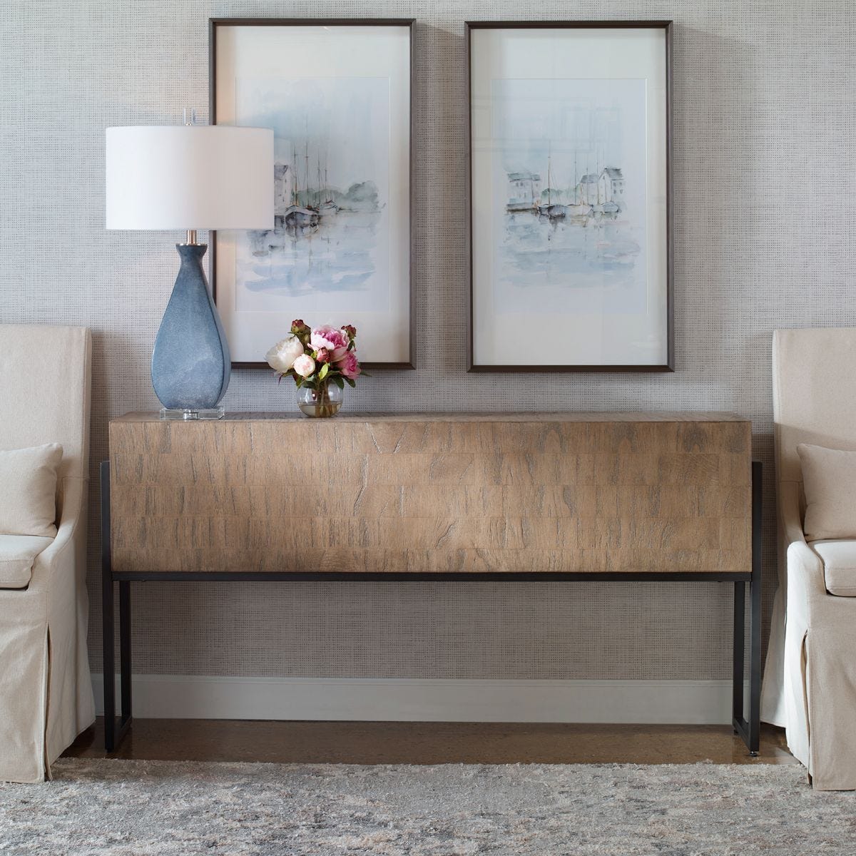 Nevis Console Table – Furniture by Uttermost | Sutter & Vale