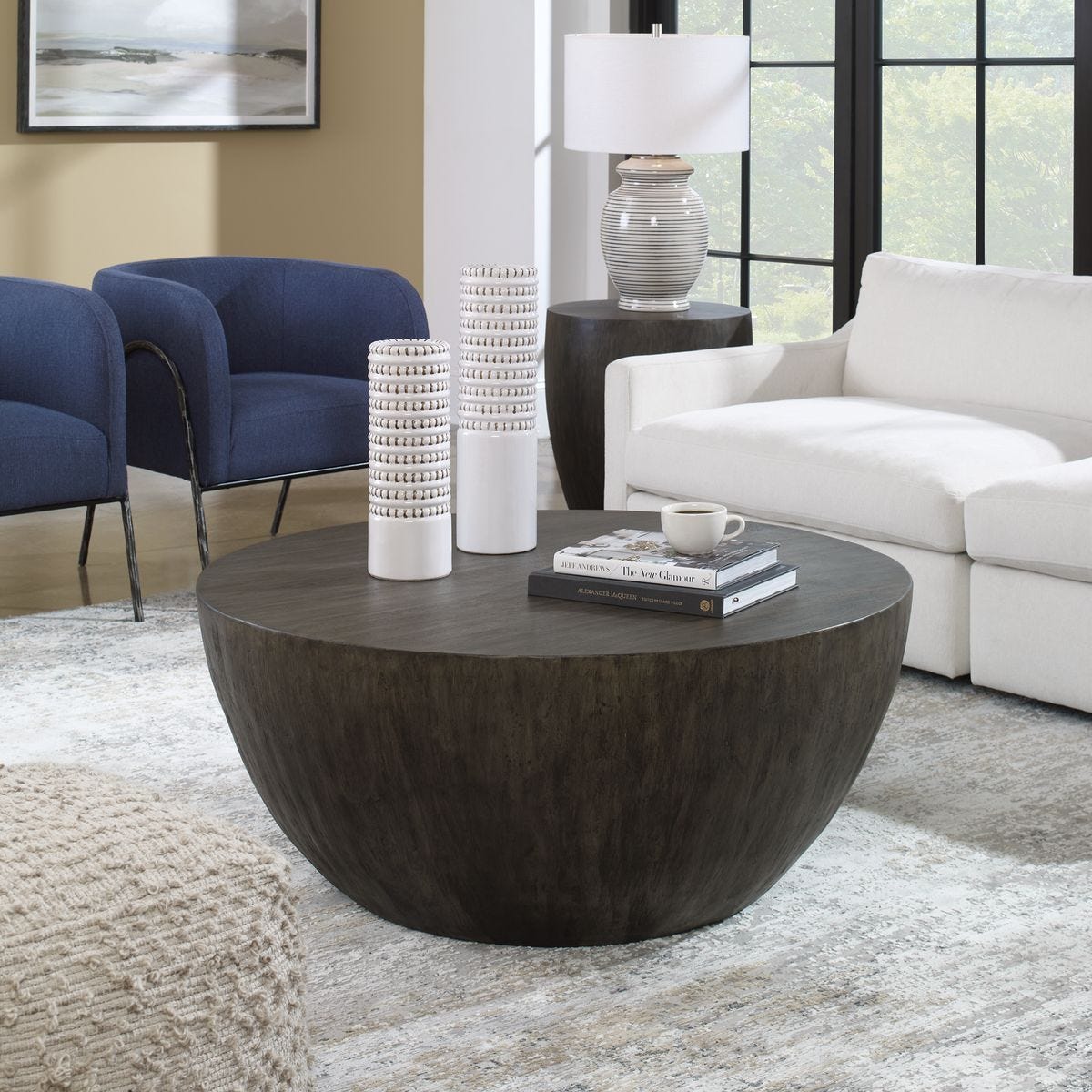 Lark Coffee Table, Walnut – Furniture by Uttermost | Sutter & Vale