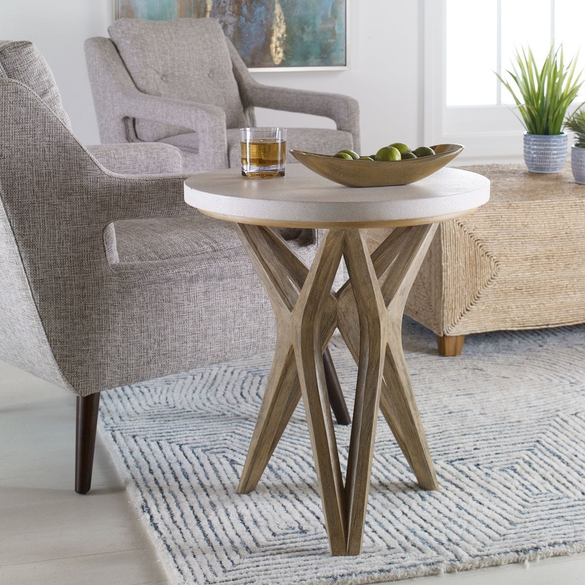 Marnie Side Table – Furniture by Uttermost | Sutter & Vale