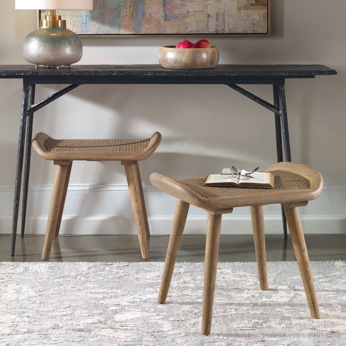 Arne Small Bench – Furniture by Uttermost | Sutter & Vale