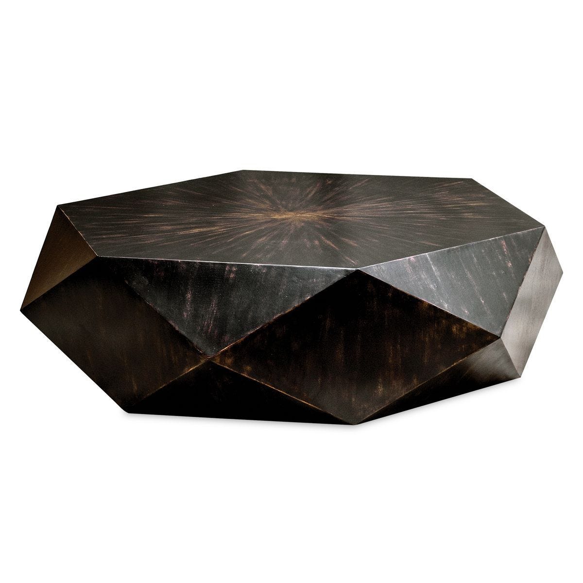Volker Coffee Table, Black – Furniture by Uttermost | Sutter & Vale