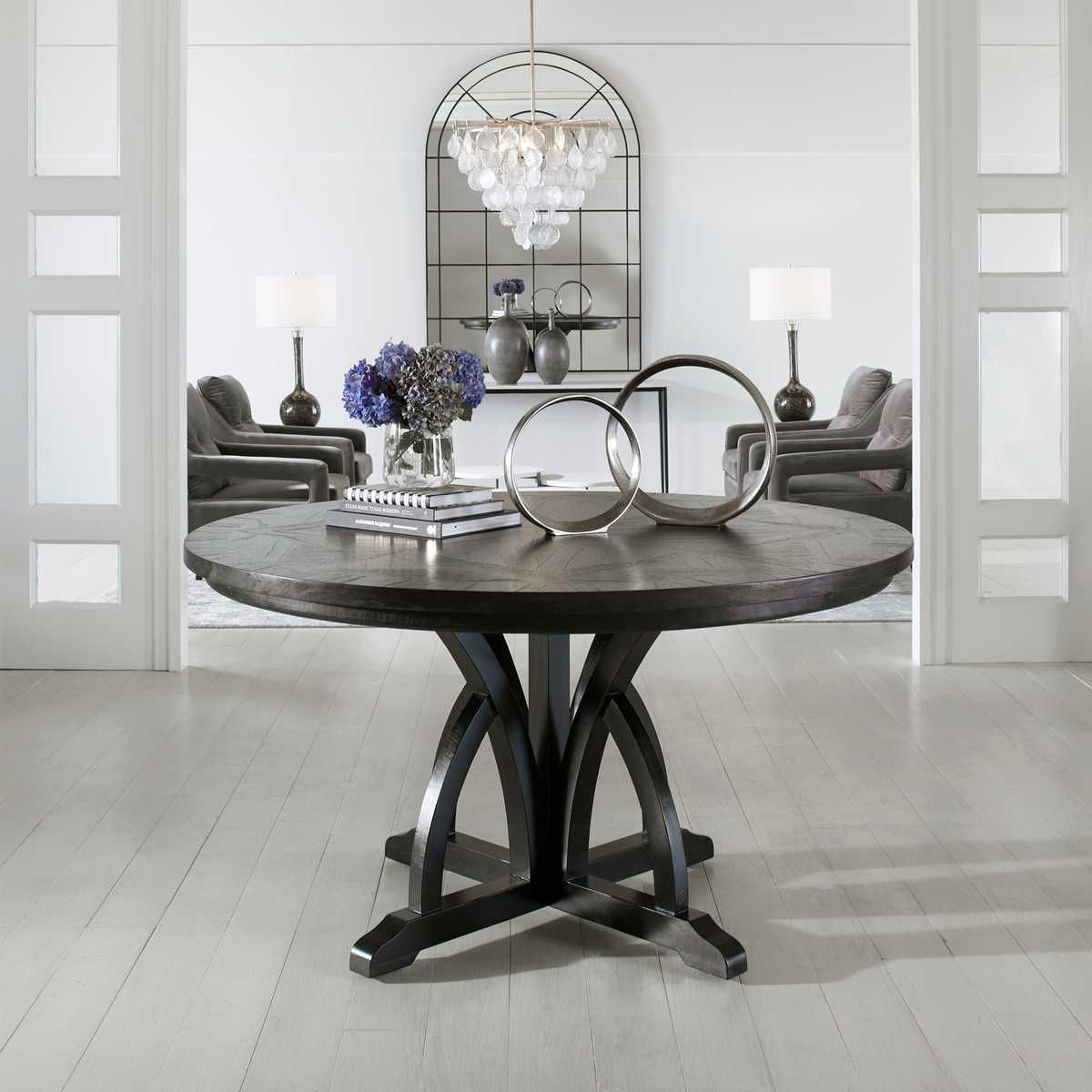 Maiva Dining Table 2 Cartons – Furniture by Uttermost | Sutter & Vale