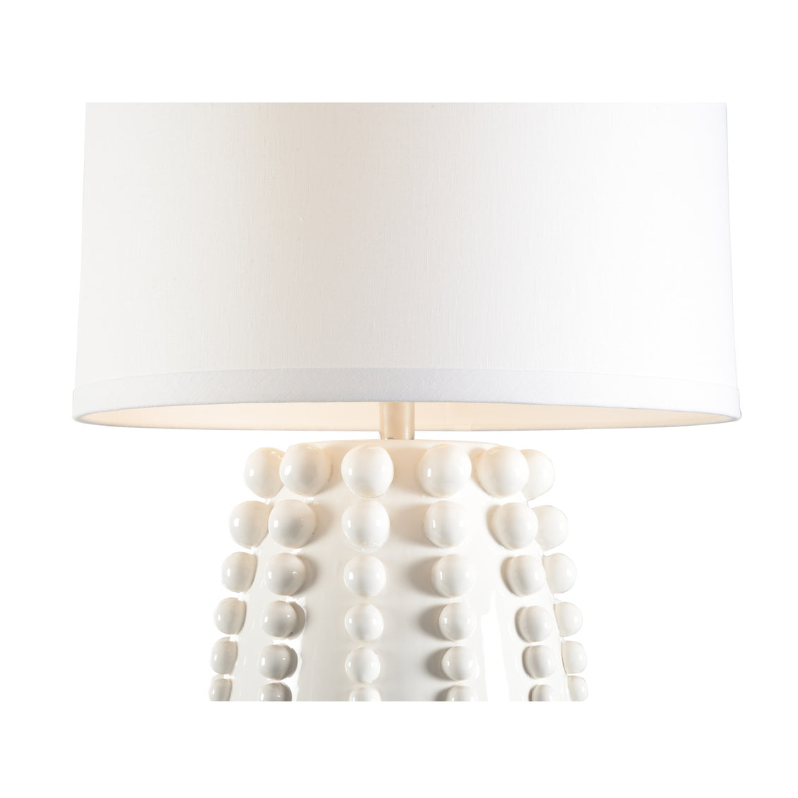 Sea Urchin Lamp - White in 34 / Ceramic/Porcelain - Chelsea House