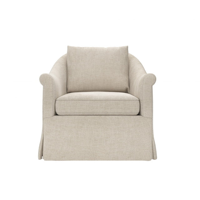 Abbott Skirted Swivel Glider