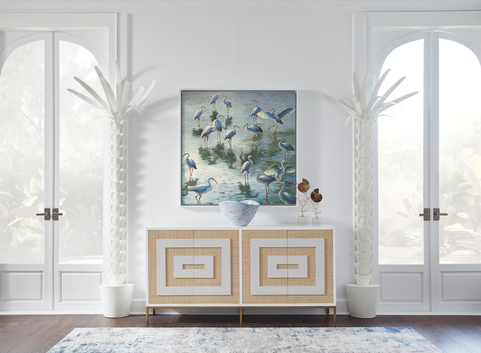 Shorebirds in 47.5h x 47.5w x 2.25d / Canvas - Chelsea House