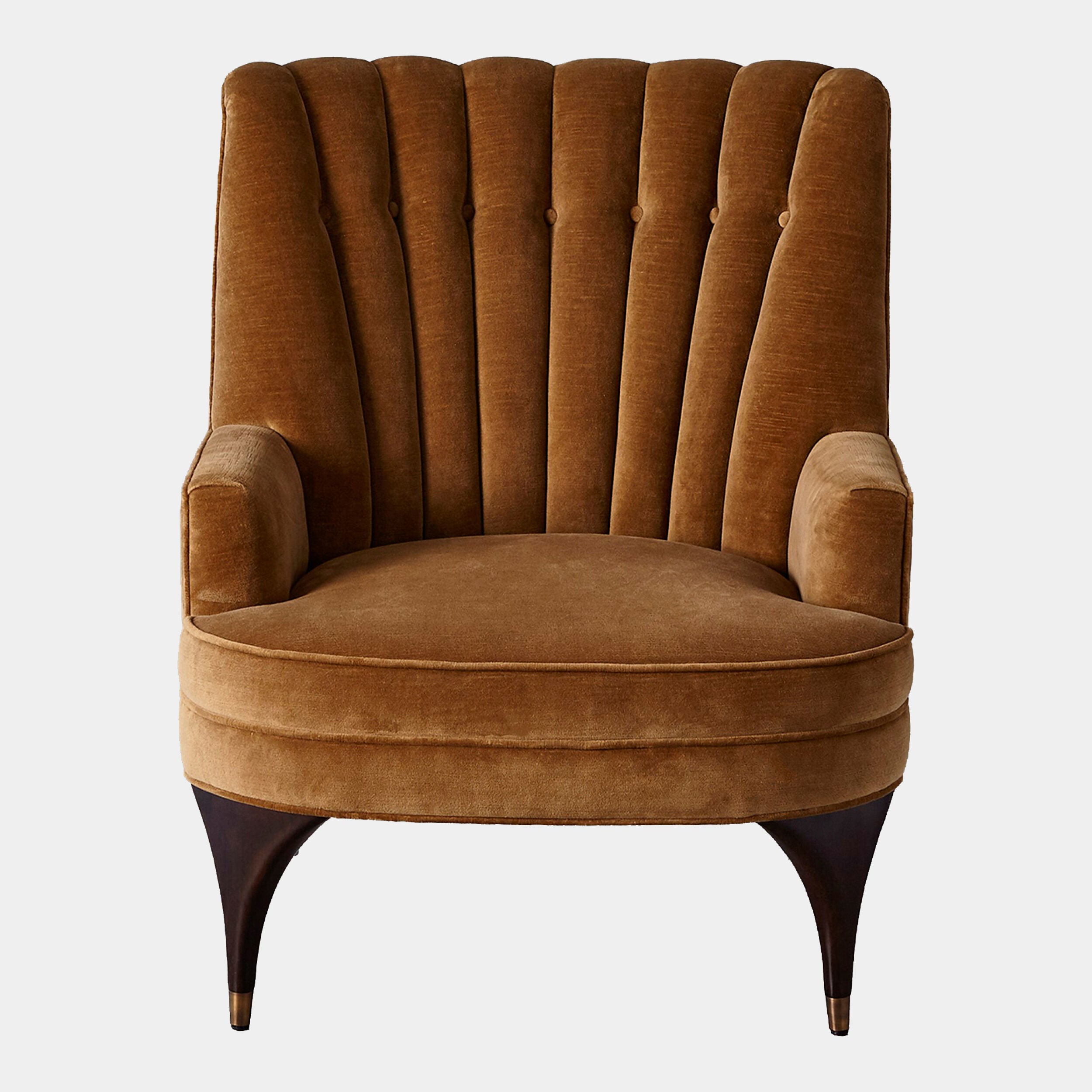 Duncan Chair-Toast Velvet