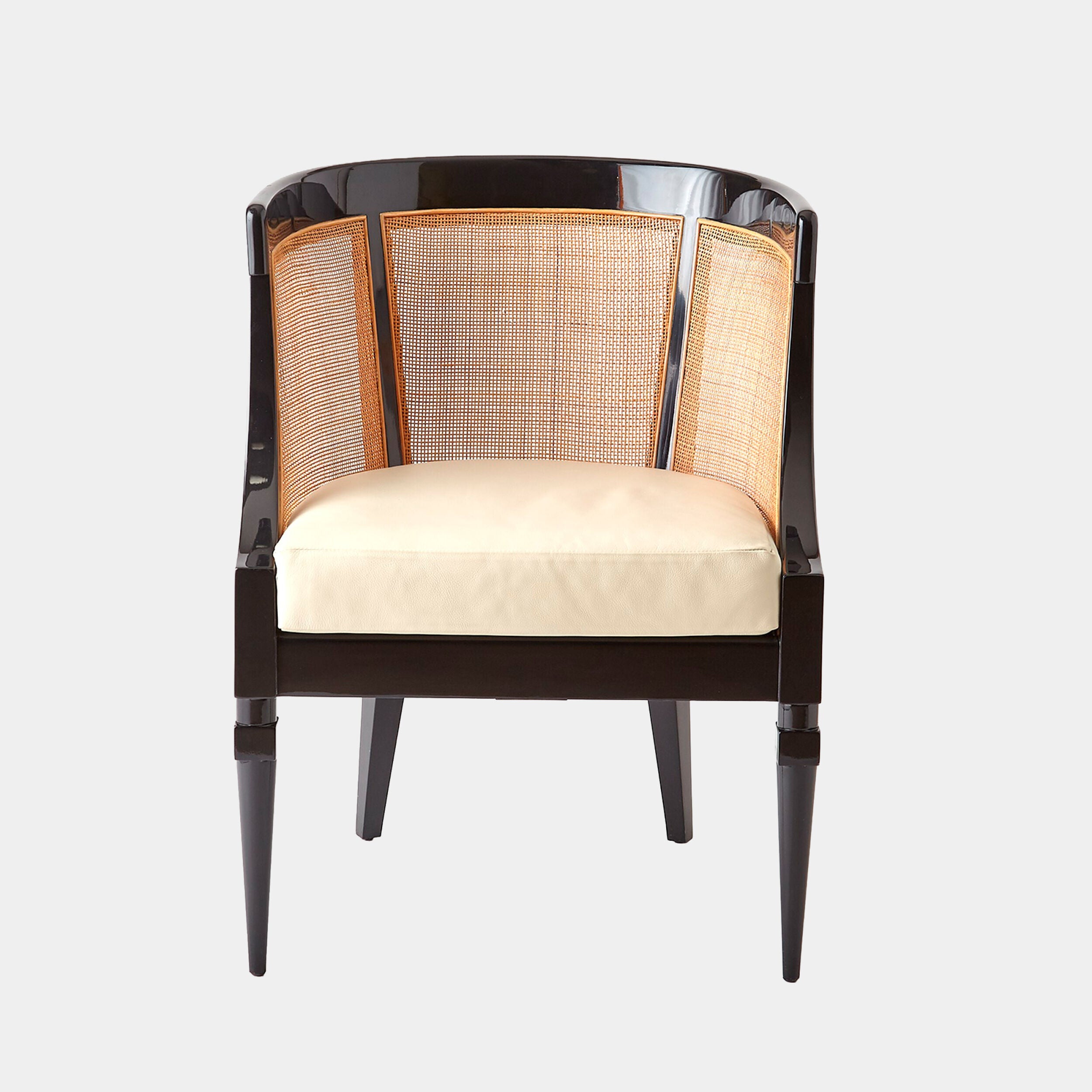 Naomi Cane Chair-Black