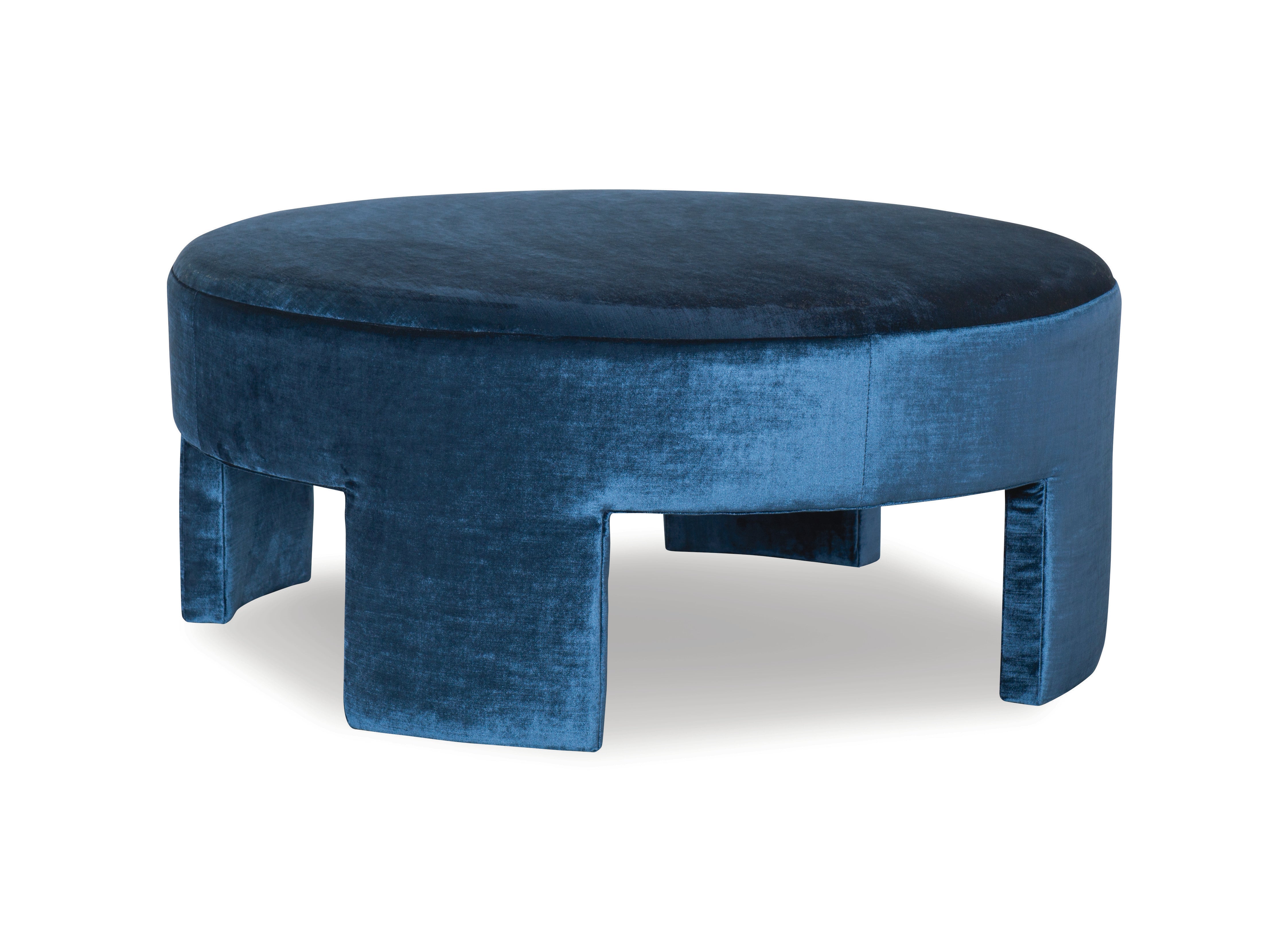 Margot Round Ottoman