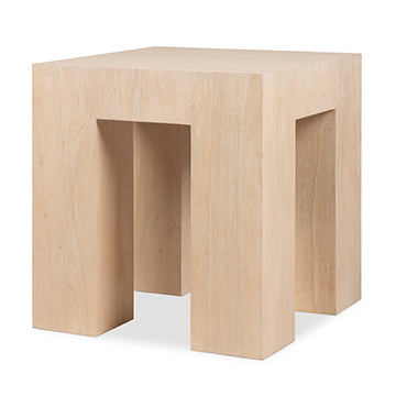 Magnus End Table — Blanca
