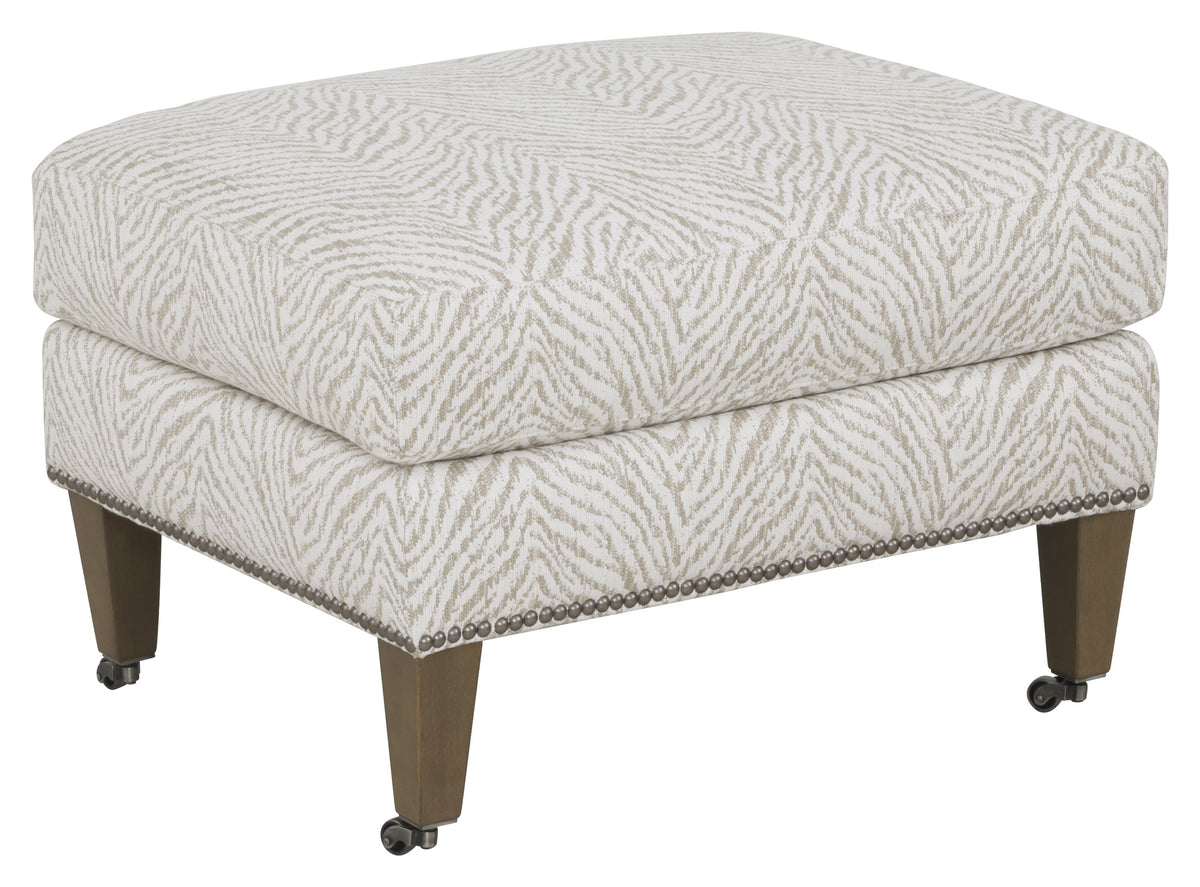 Flynn Leather Ottoman (L-2729-20-2) - Fairfield Chair