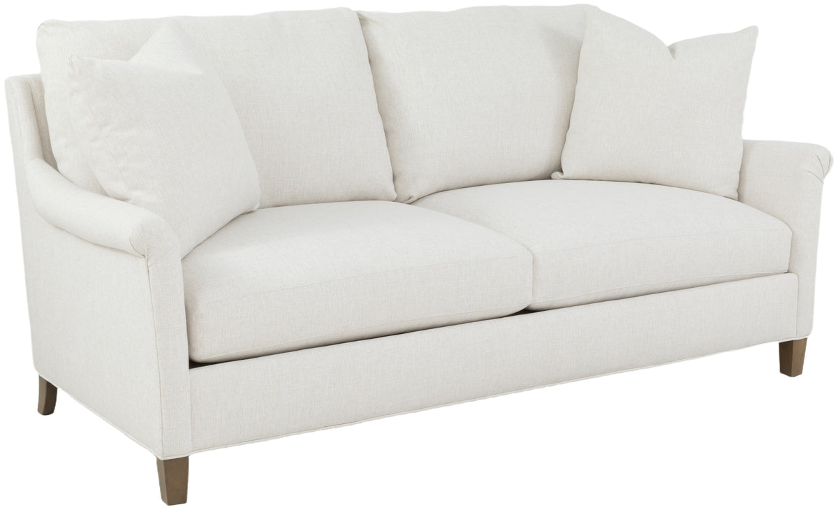 80" Rolled Pleated Arm Sofa (2730-80) - Fairfield Chair