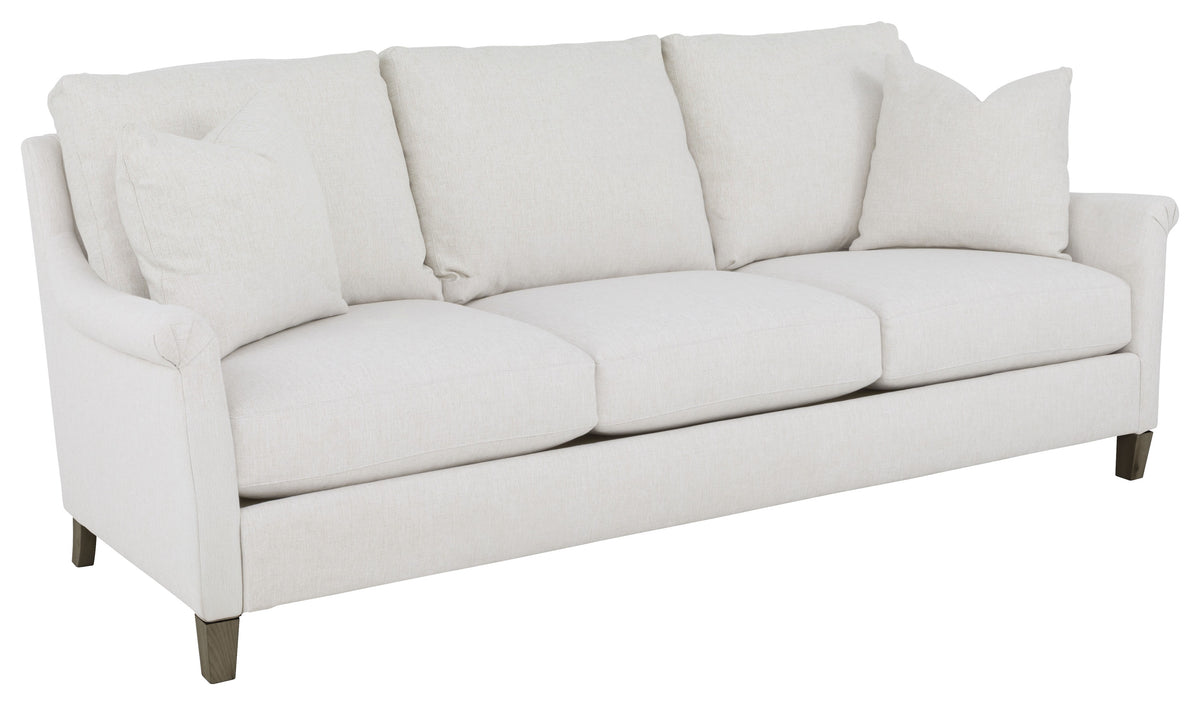 Rolled Pleated Arm 90" Sofa (2734-50) - Fairfield Chair
