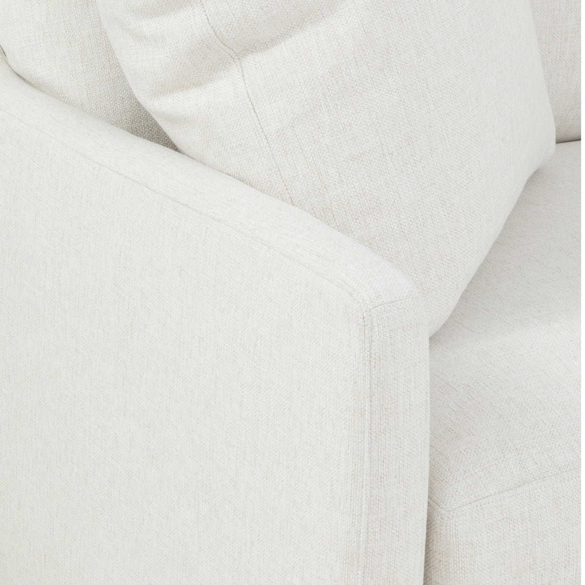 76" Tapered Arm Skirted Sofa (2762-80-W) - Fairfield Chair