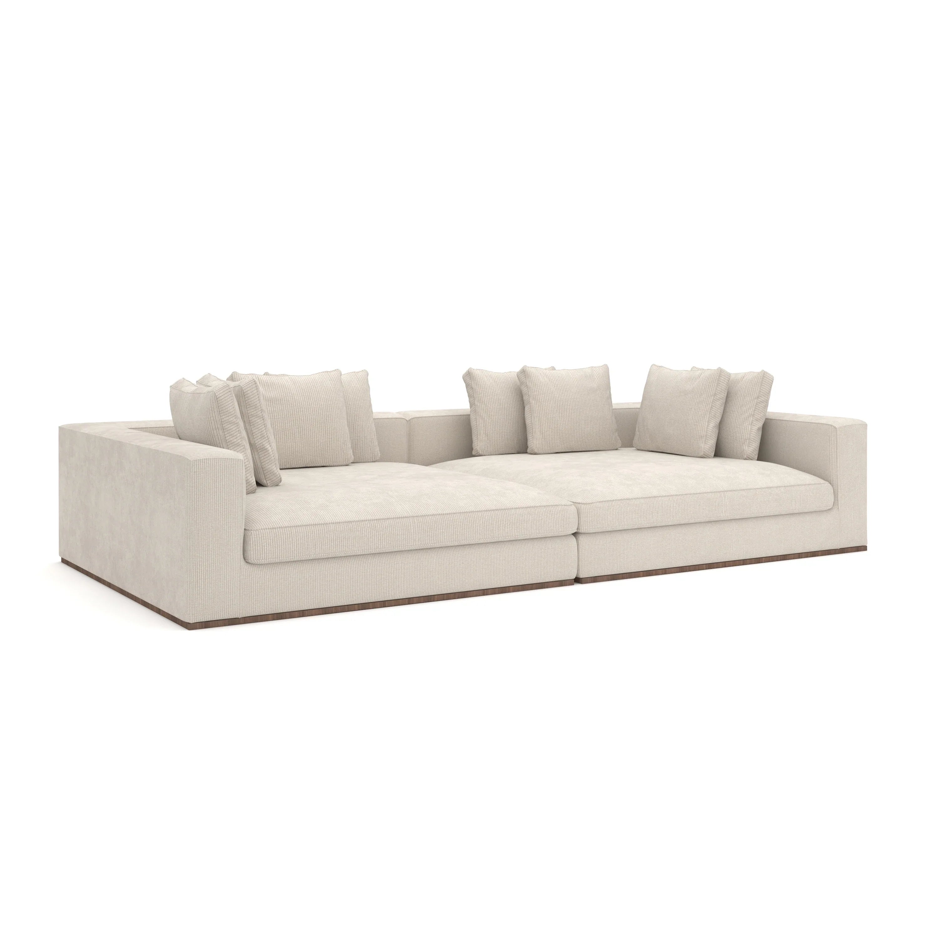 Bello 2Pc Sofa Ivory – Sectionals by Caracole | Sutter & Vale