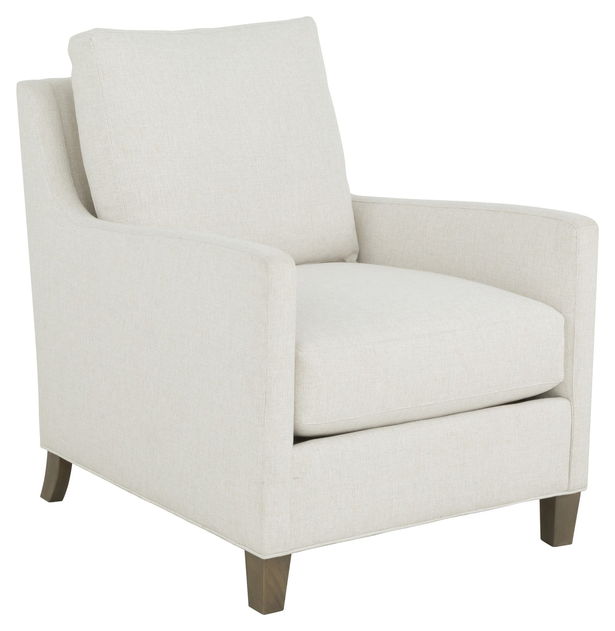 Leather Tapered Arm Lounge Chair (L-2764-01) - Fairfield Chair