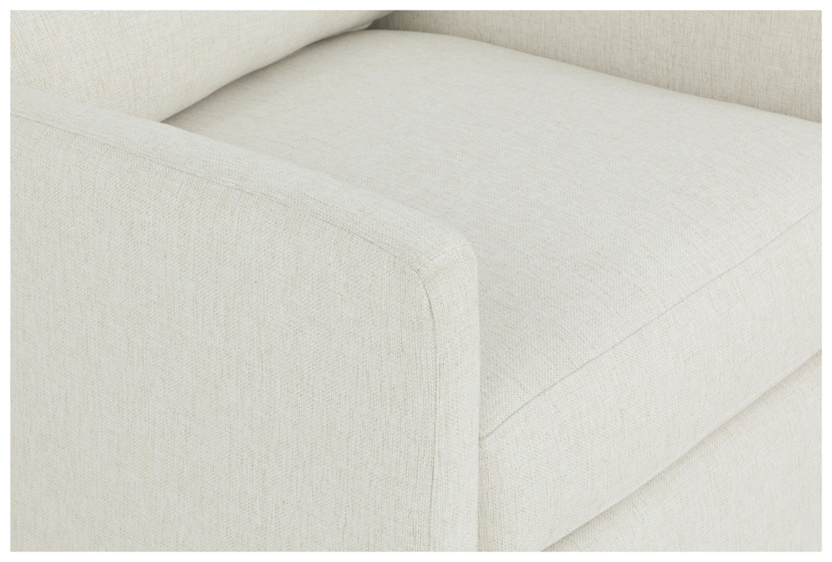Leather Tapered Arm Swivel Chair (L-2764-31) - Fairfield Chair