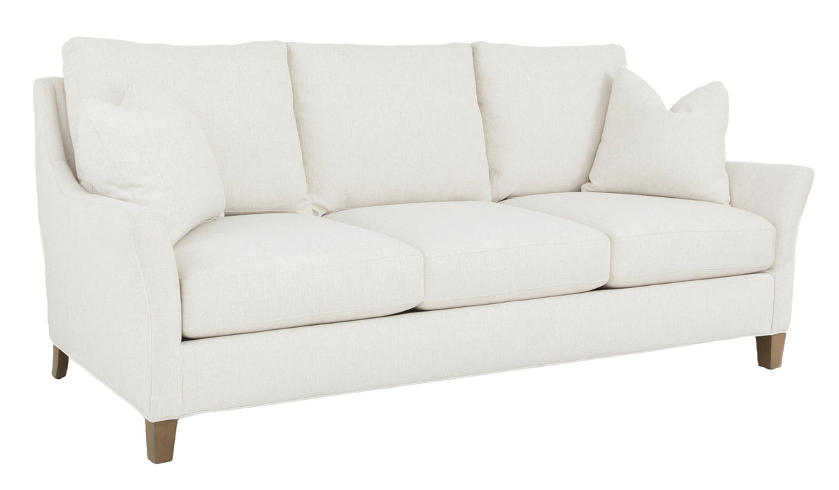 91" Leather Flared Arm Sofa (L-2774-50) - Fairfield Chair