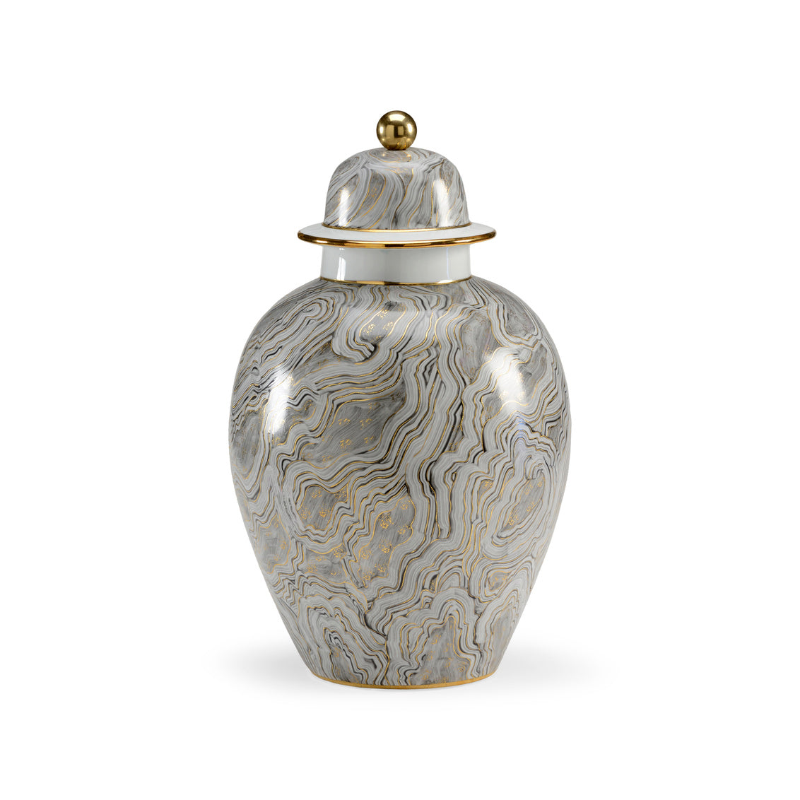 Marbled Gray Urn