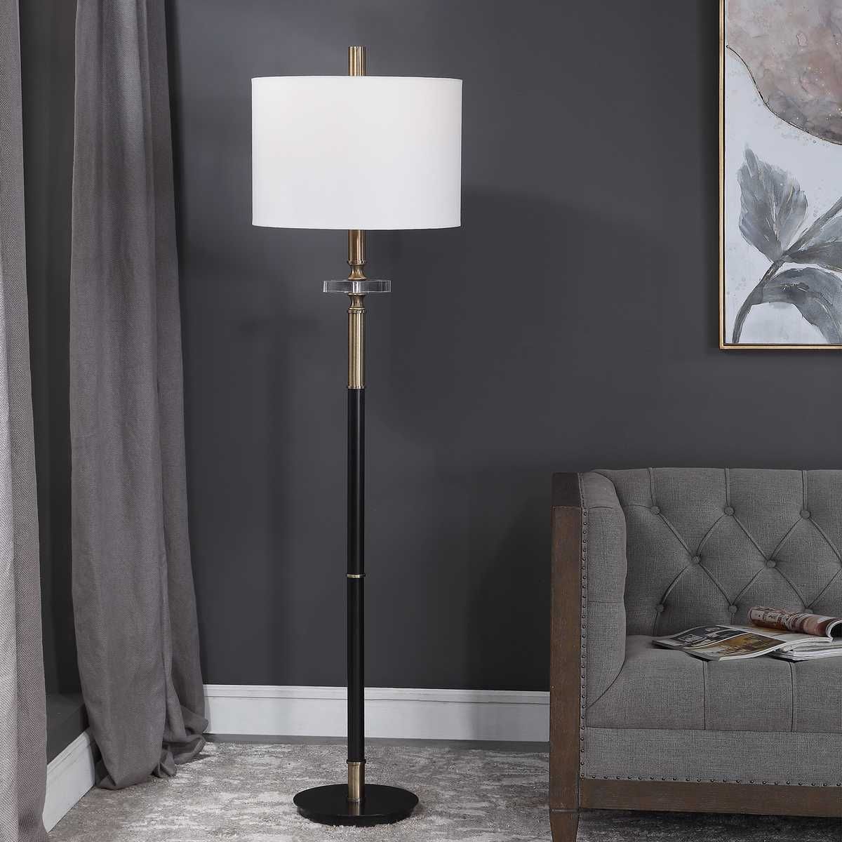 Maud Floor Lamp – Lamps by Uttermost | Sutter & Vale