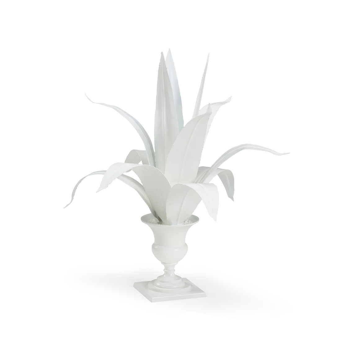 Lyon Tole Flower - White in 31 / Tin - Chelsea House