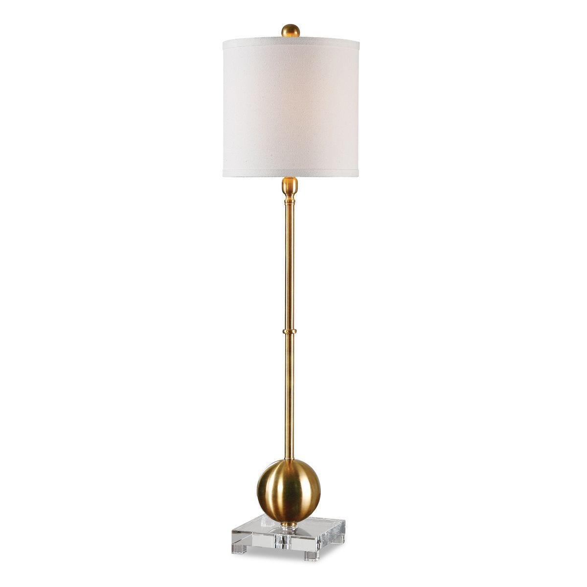 Laton Buffet Lamp, Brass – Lamps by Uttermost | Sutter & Vale