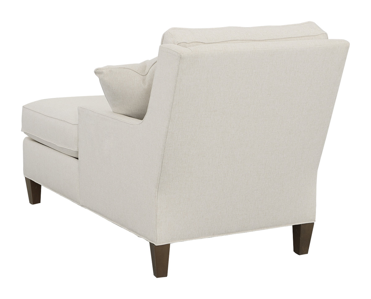 Right Arm Chaise with Tapered Leg (2996-26) - Fairfield Chair