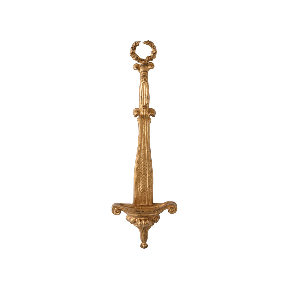 Plate Holder - Antique Gold in 25.5 / Metal - Chelsea House