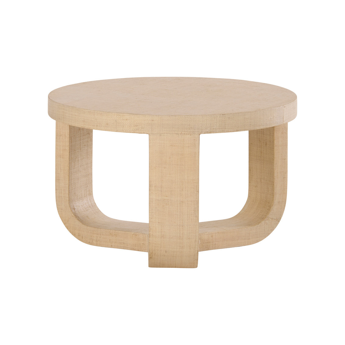 Tilda Nesting Tables in Cream/Clear / Saguran - Chelsea House