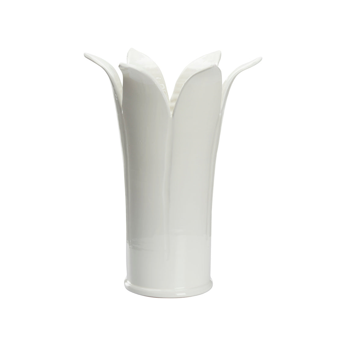 Lily Flowered Umbrella Stand in 19.5 / Ceramic/Porcelain - Chelsea House