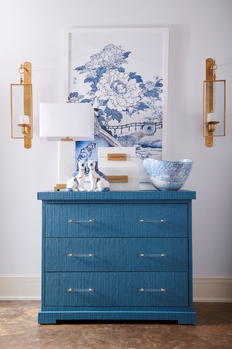 Roxie Twins - Blue (Pr) in 9 / Ceramic/Porcelain - Chelsea House