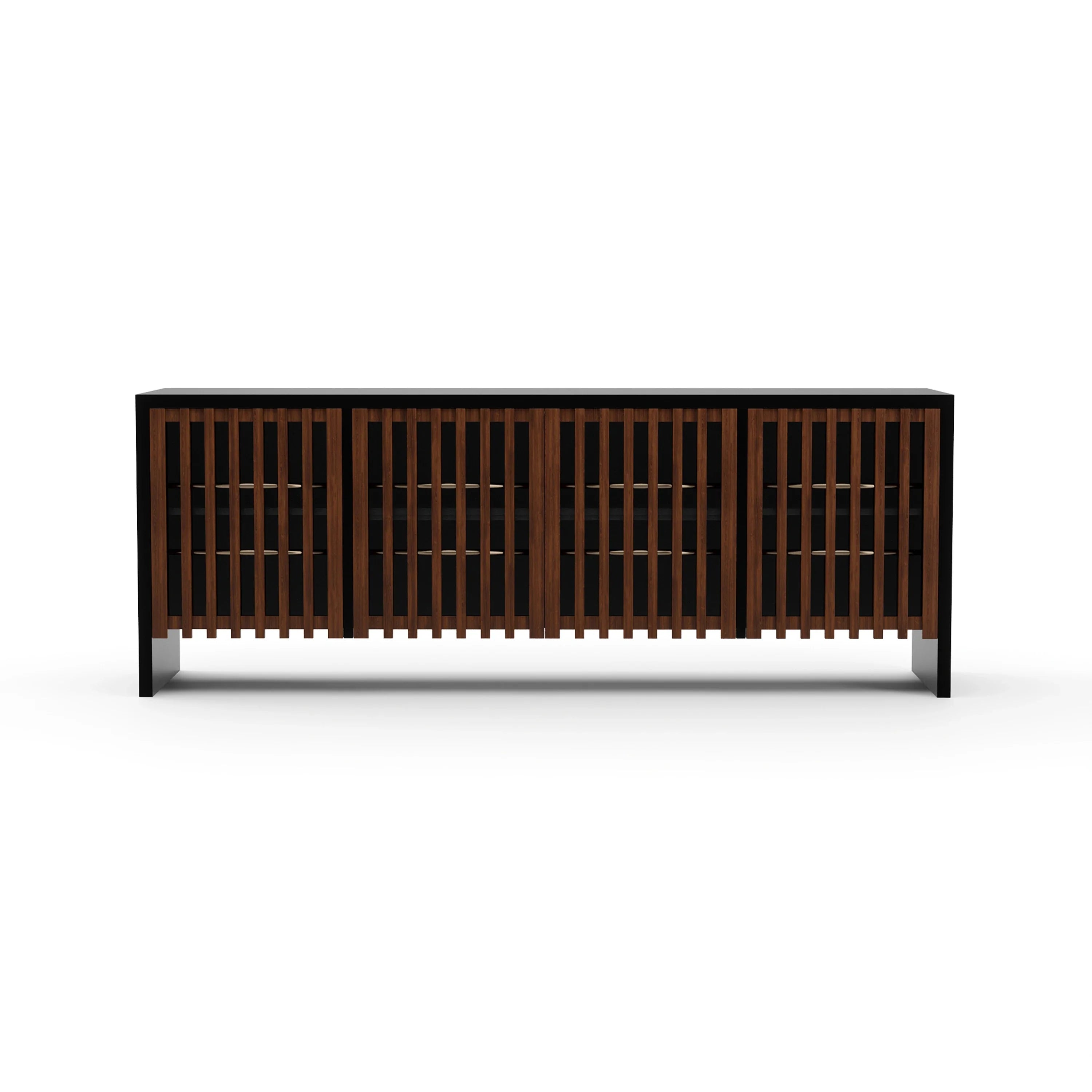Pinstripe Dark Sideboard – Sideboards & Buffets by Caracole | Sutter & Vale