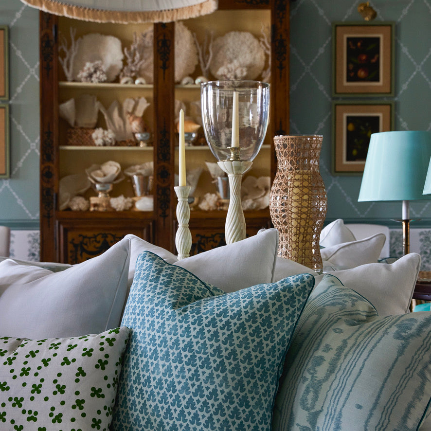 Beaumont Hurricane Tall in Cream/Clear / Glass - Chelsea House