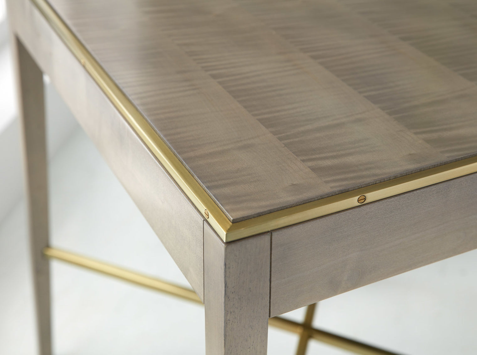 Large Georgian End Table-Grey Sycamore – Side Table by Modern History | Sutter & Vale