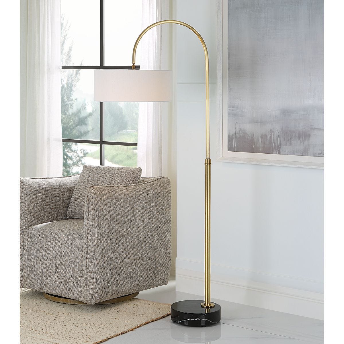 Huxford Floor Lamp – Lamps by Uttermost | Sutter & Vale