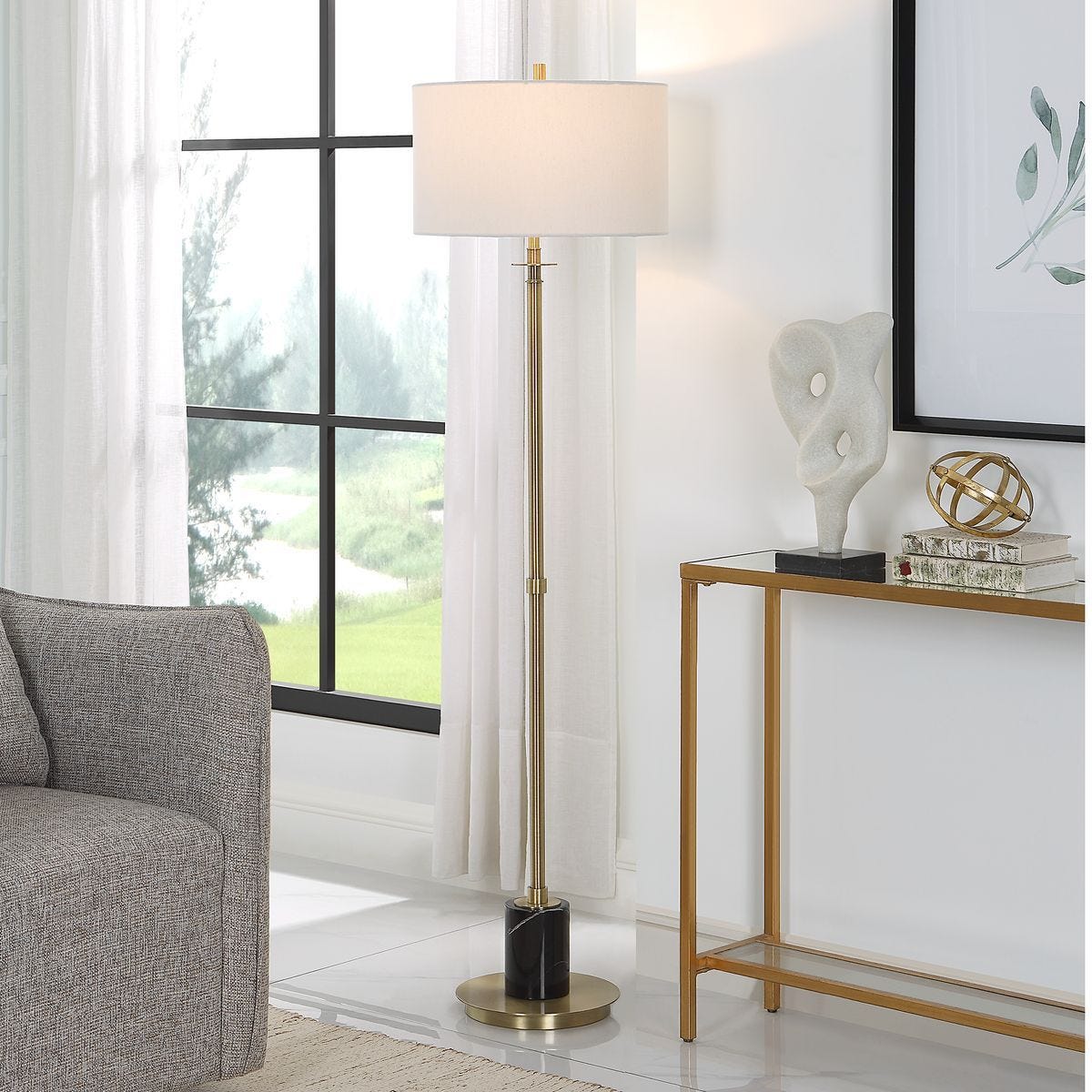 Guard Floor Lamp – Lamps by Uttermost | Sutter & Vale