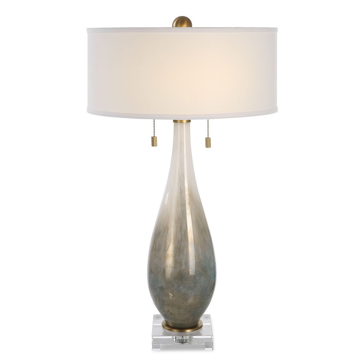Cardoni Table Lamp, Smoke – Lamps by Uttermost | Sutter & Vale