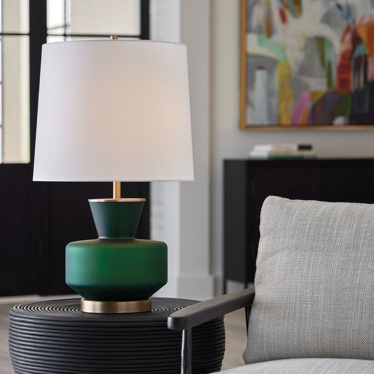 Trentino Table Lamp, Green – Lamps by Uttermost | Sutter & Vale