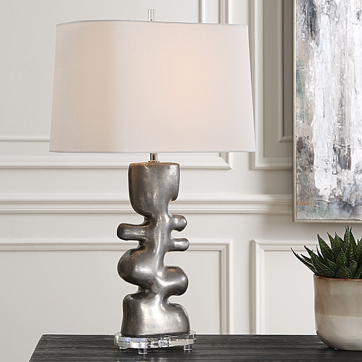 Free Flowing Table Lamp – Lamps by Uttermost | Sutter & Vale