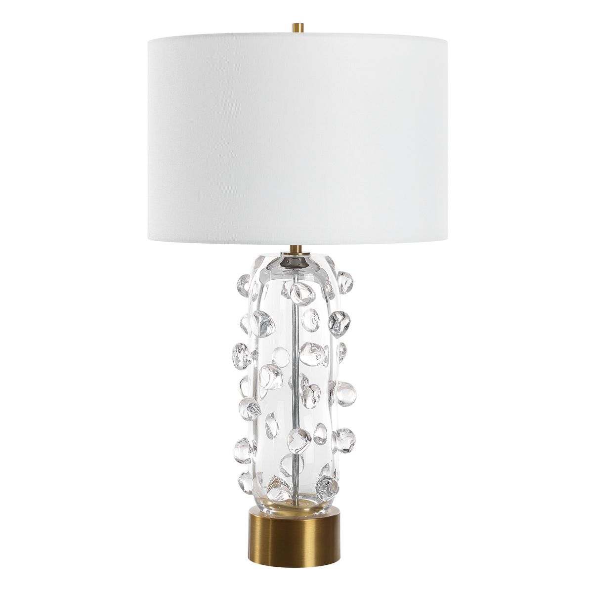 Aura Table Lamp, Clear
